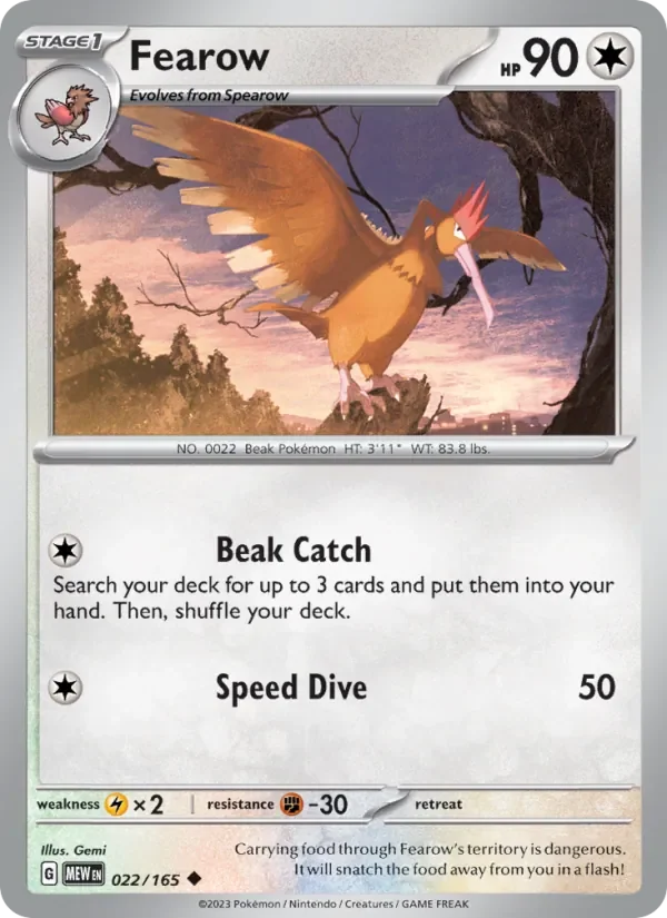 Fearow - Non-holo