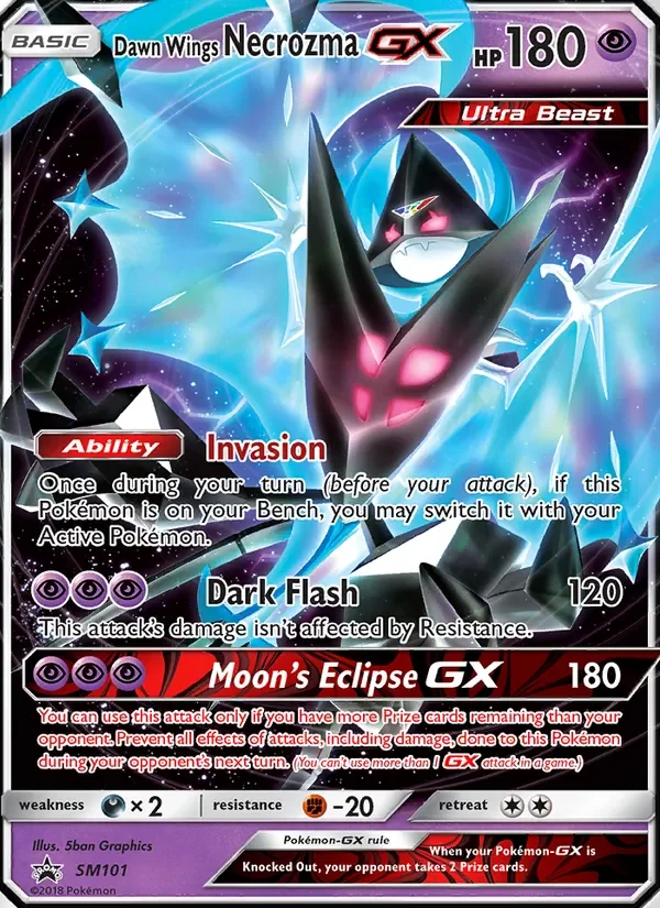 Dawn Wings Necrozma GX - Holo
