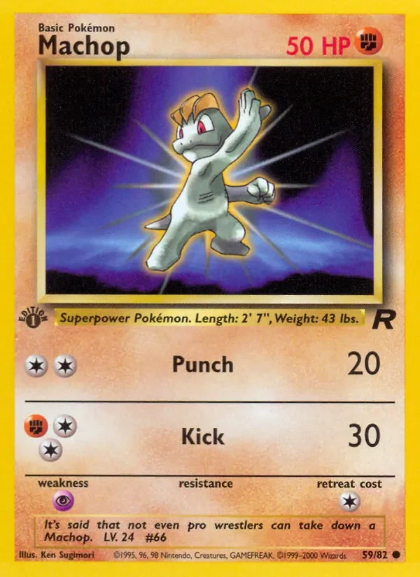 Machop - Non-holo