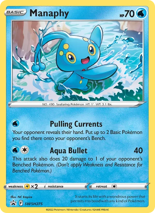 Manaphy - Holo - Cosmos