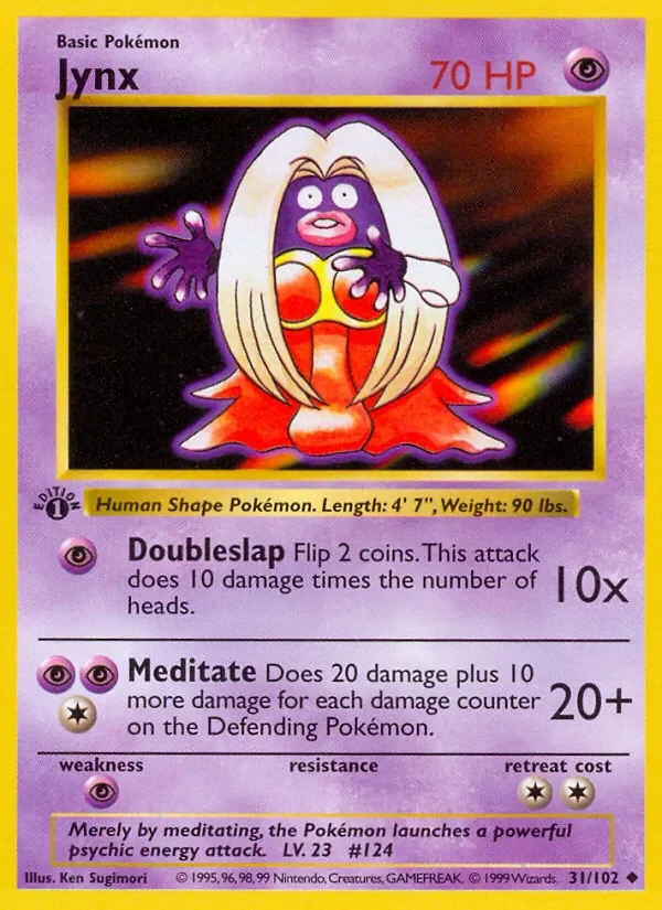 Jynx - Non-holo - 1999-2000 copyright