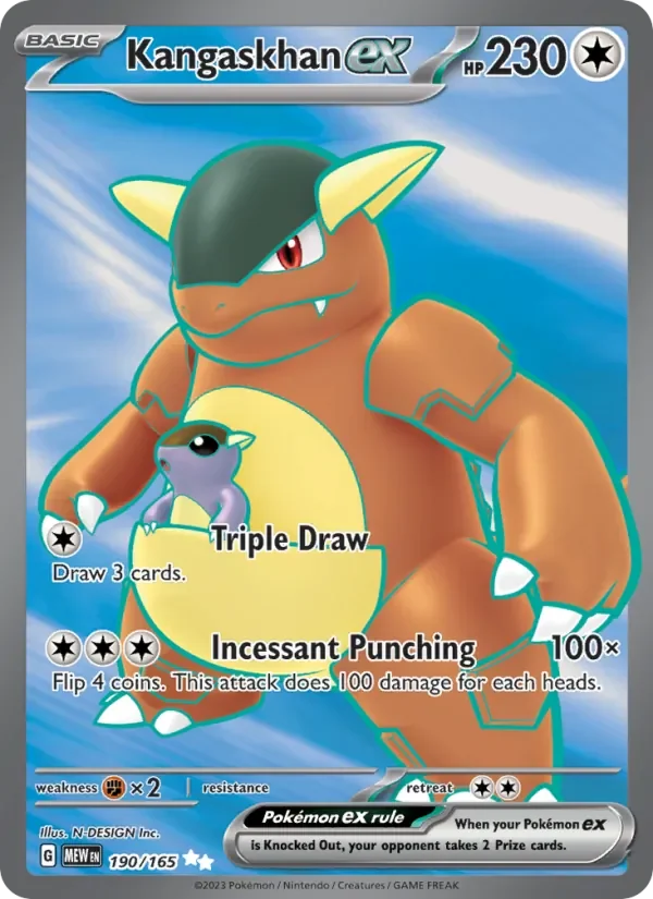 Kangaskhan ex - Full Art