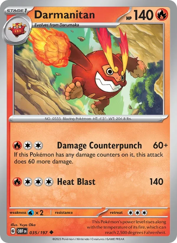Darmanitan - Non-holo