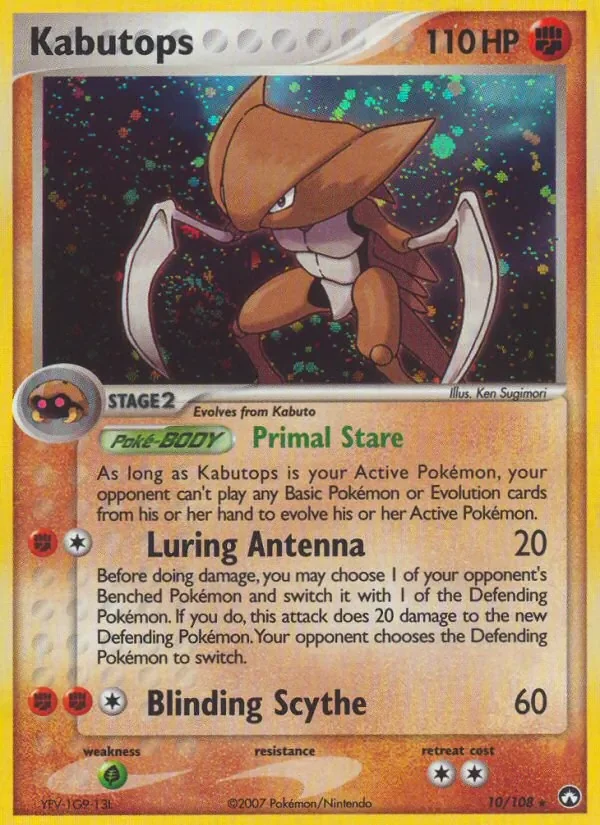 Kabutops - Holo
