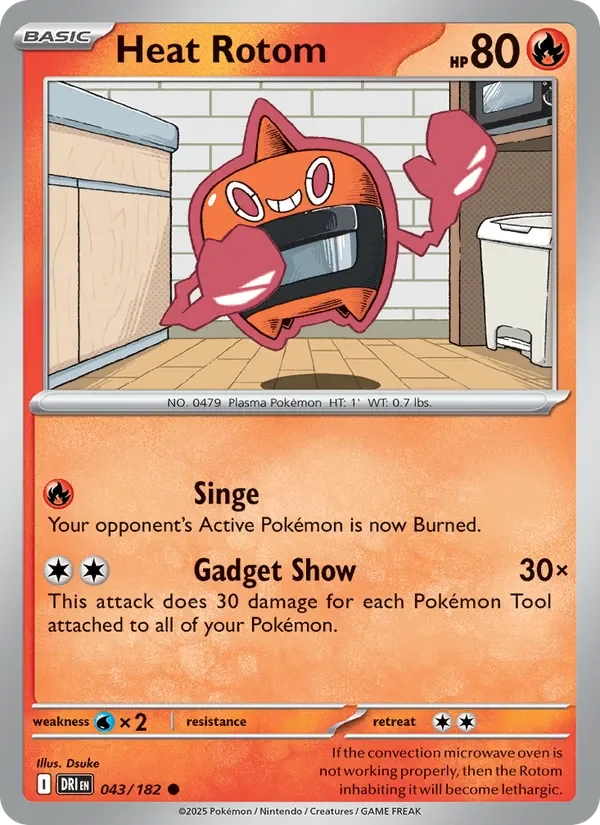 Heat Rotom - Non-holo