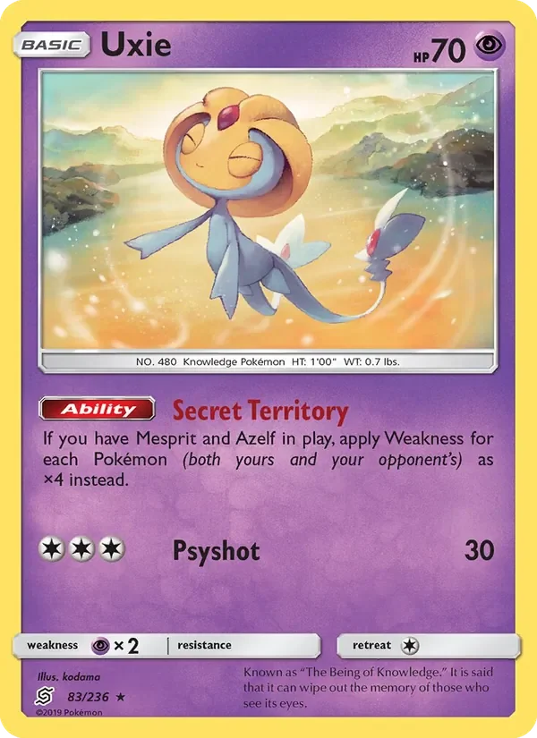 Uxie - Non-holo