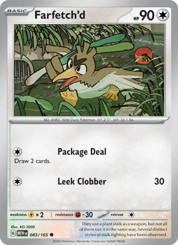 Farfetch'd - Non-holo