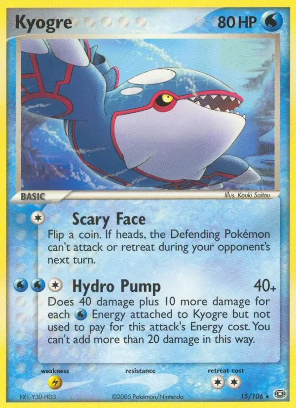 Kyogre - Non-holo