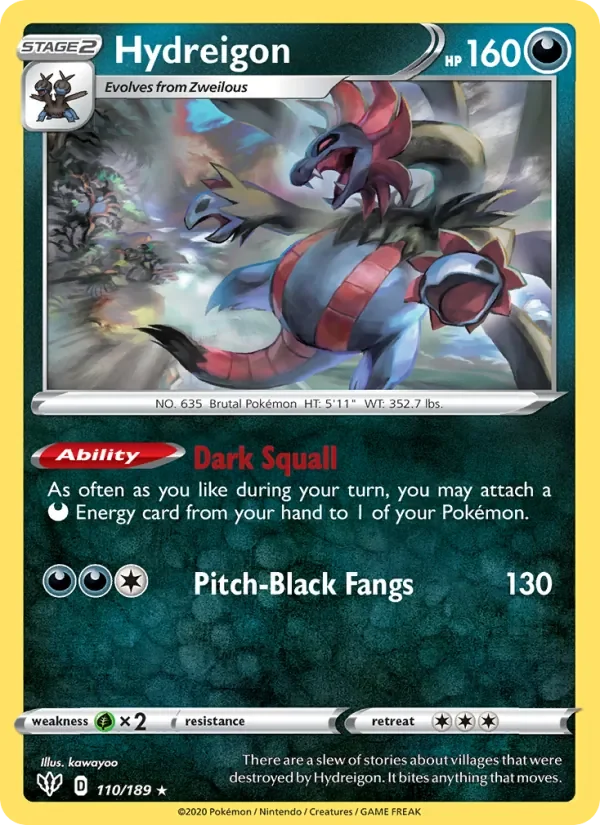 Hydreigon - Non-holo