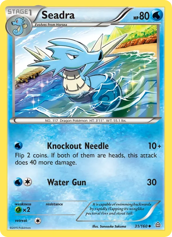 Seadra - Non-holo