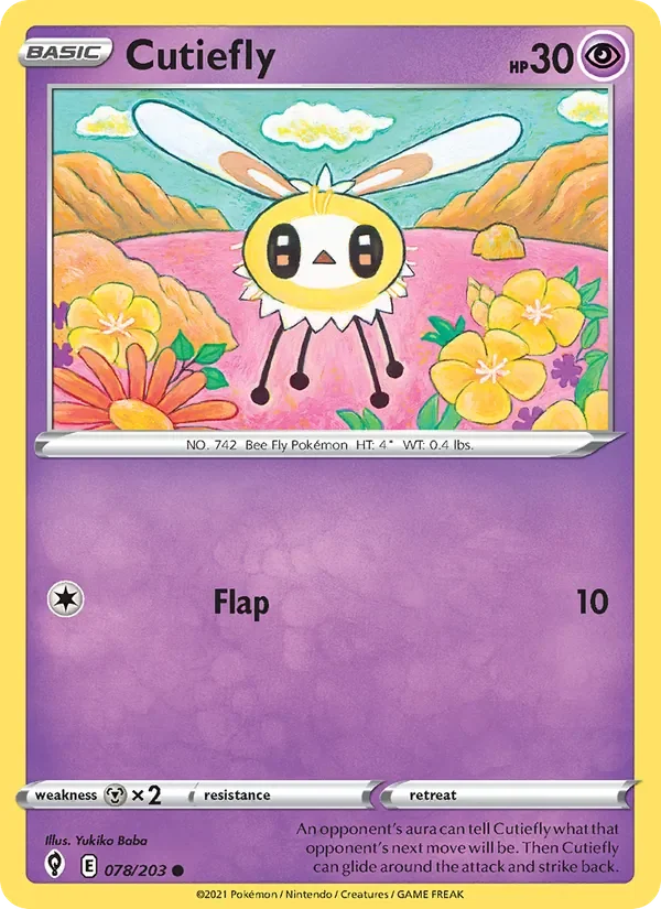 Cutiefly - Non-holo