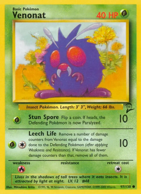 Venonat - Non-holo