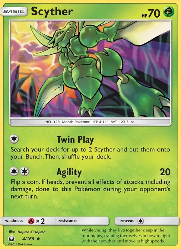 Scyther - Non-holo