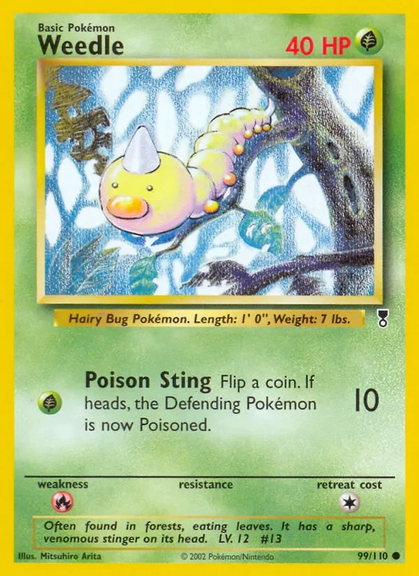 Weedle - Non-holo