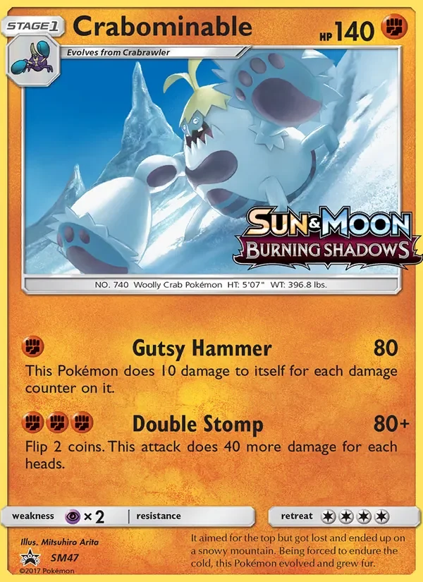 Crabominable - Non-holo