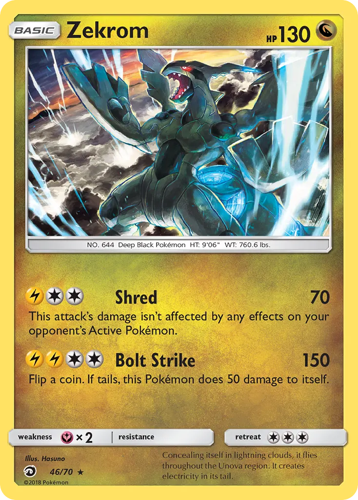 Zekrom - Non-holo