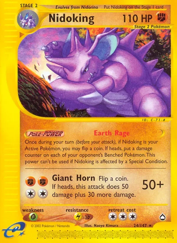 Nidoking - Non-holo