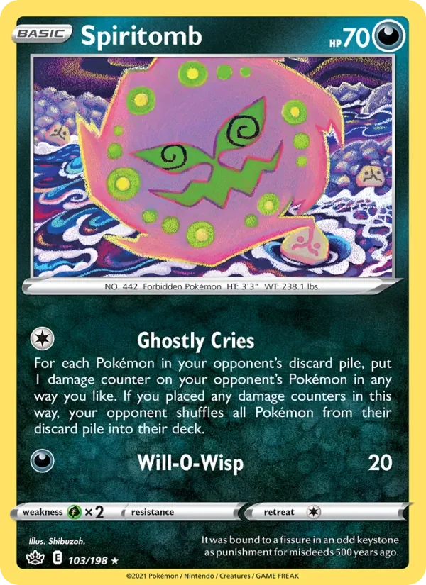 Spiritomb - Non-holo