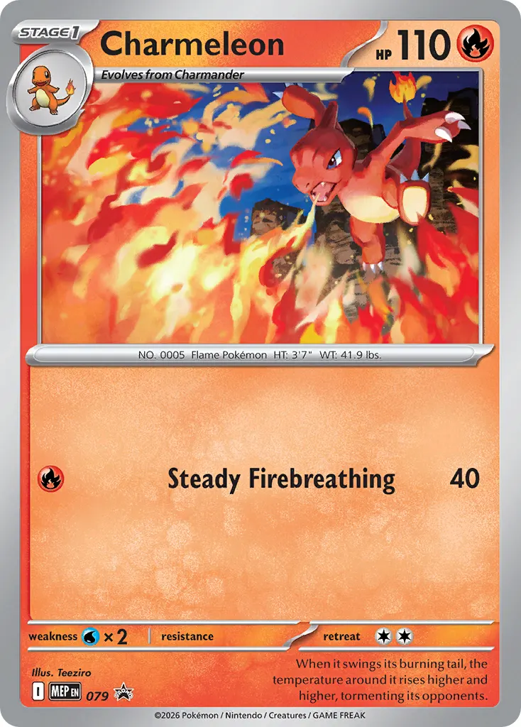 Charmeleon - Holo - Cosmos