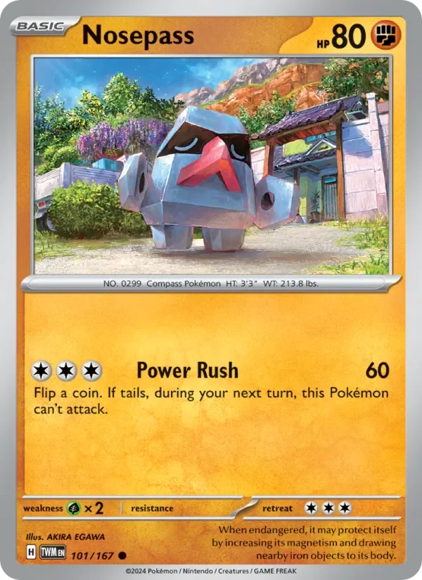 Nosepass - Non-holo