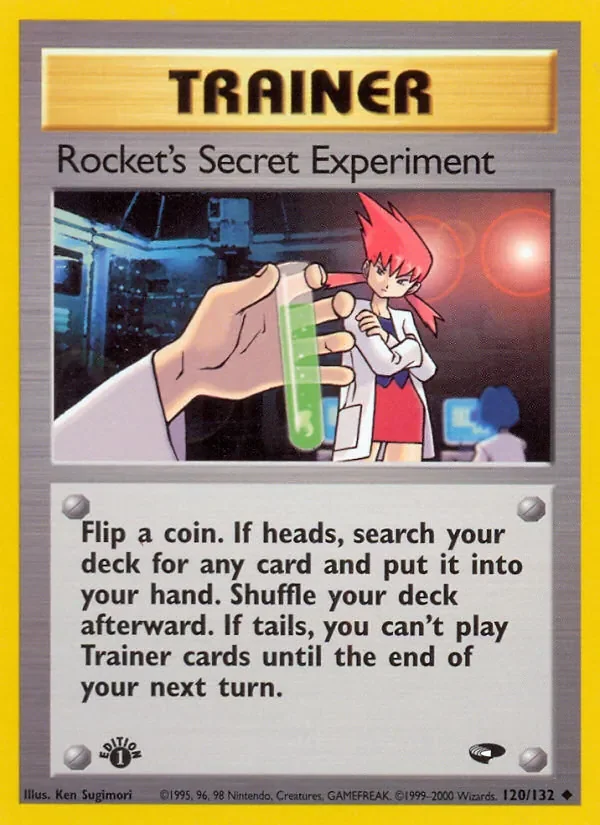 Rocket's Secret Experiment - Non-holo