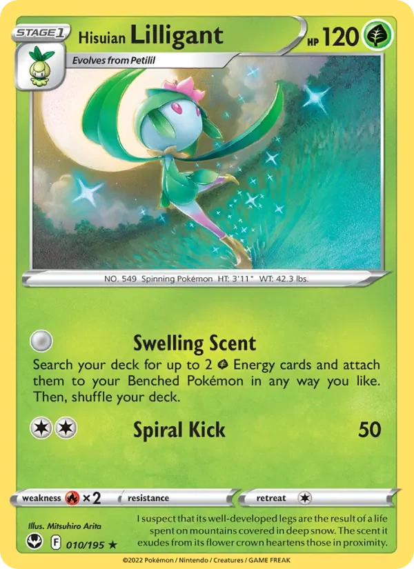 Hisuian Lilligant - Non-holo