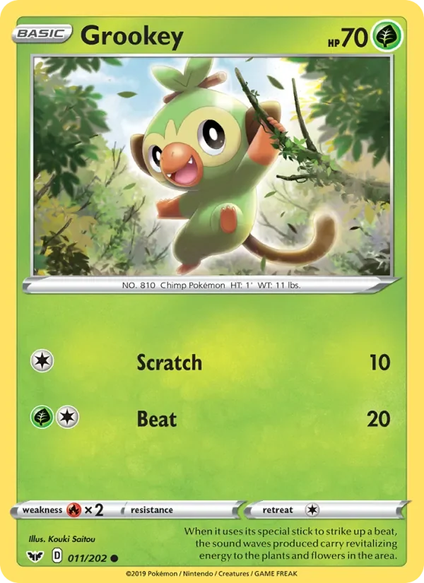Grookey - Non-holo