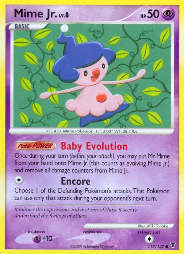 Mime Jr. - Non-holo
