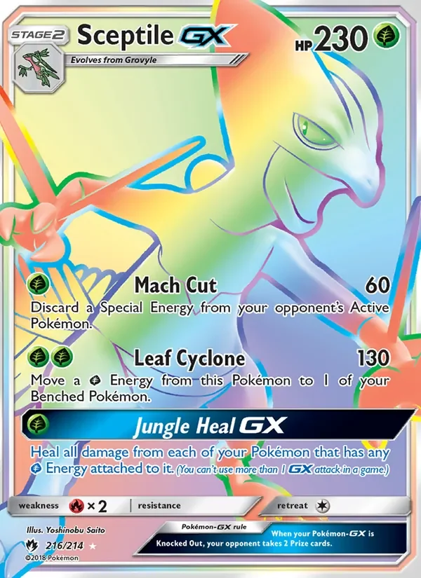 Sceptile GX - Non-holo