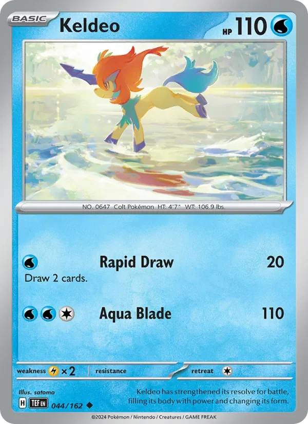 Keldeo - Non-holo