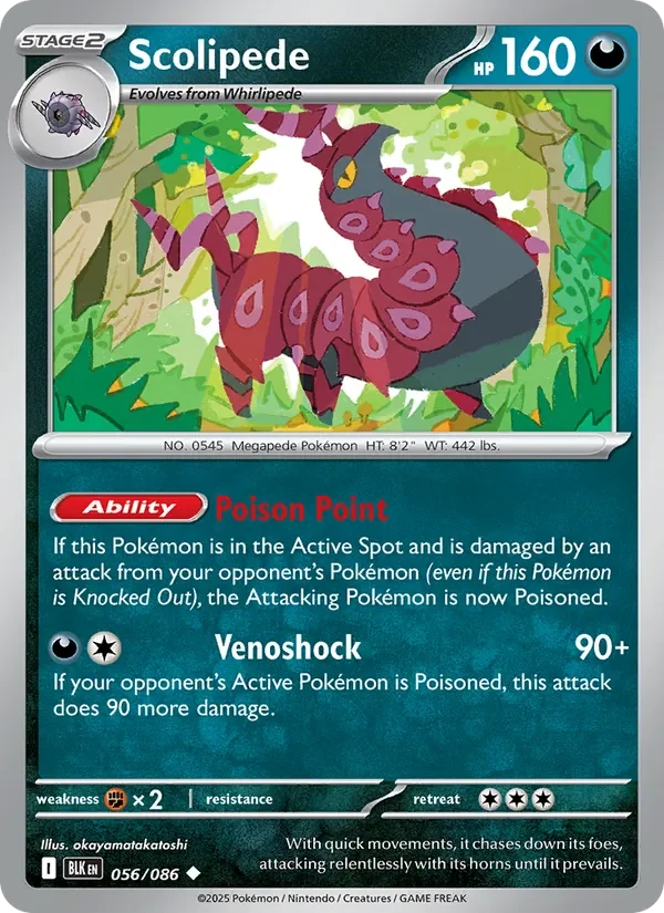Scolipede - Non-holo