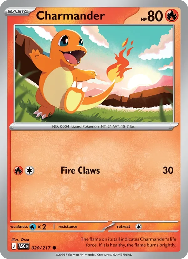 Charmander - Non-holo