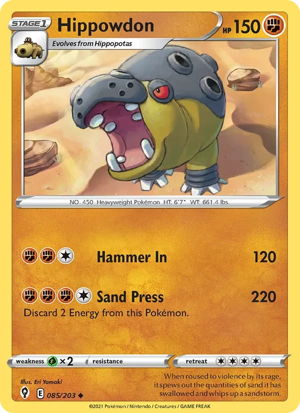 Hippowdon - Non-holo