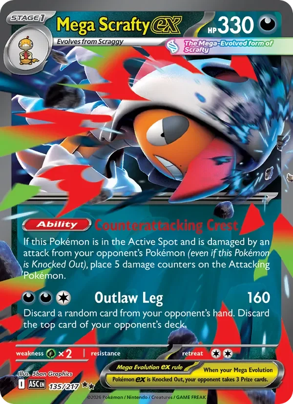 Mega Scrafty ex - Holo