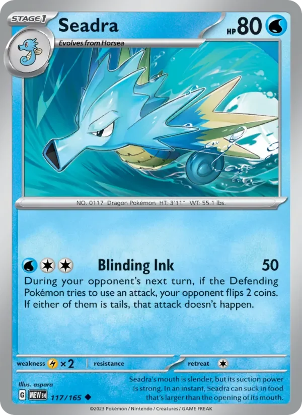 Seadra - Non-holo