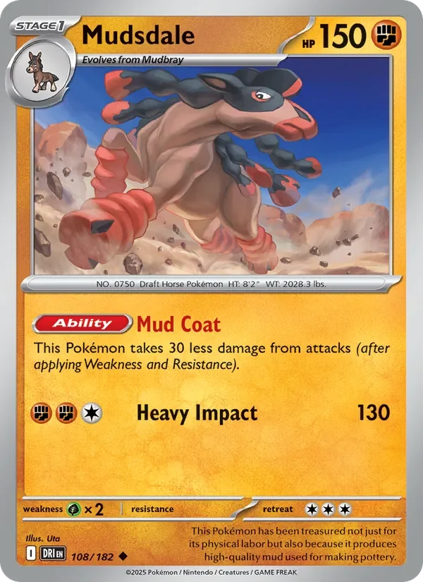 Mudsdale - Non-holo