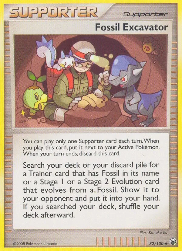 Fossil Excavator - Non-holo