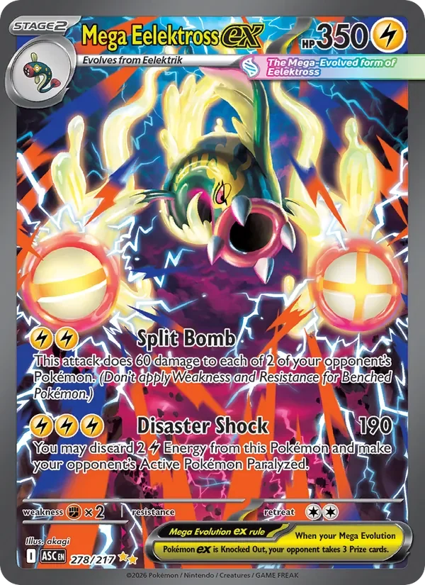 Mega Eelektross ex - Full Art