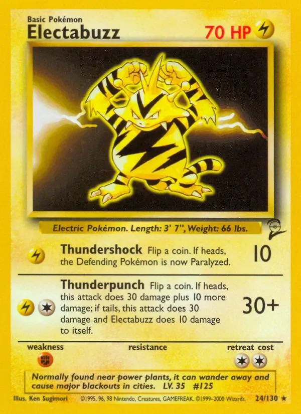 Electabuzz - Non-holo