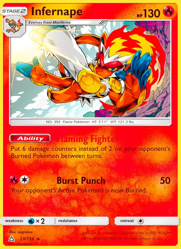 Infernape - Non-holo