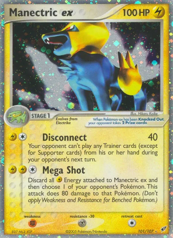 Manectric ex - Non-holo - Jason Klaczynski