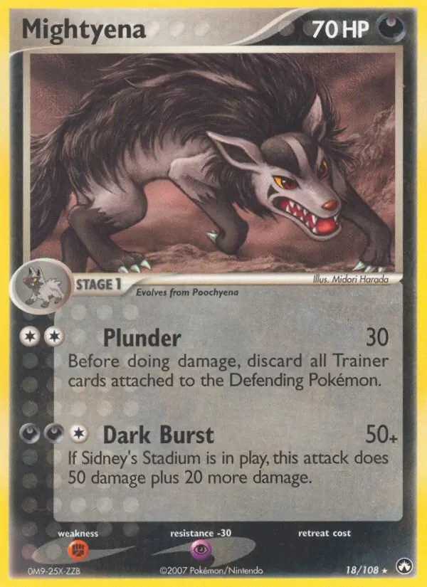 Mightyena - Non-holo