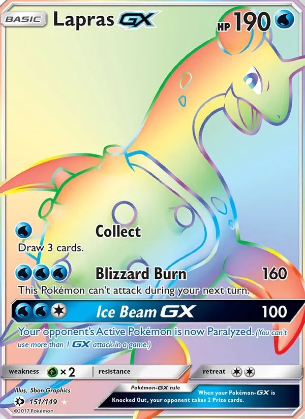 Lapras GX - Non-holo