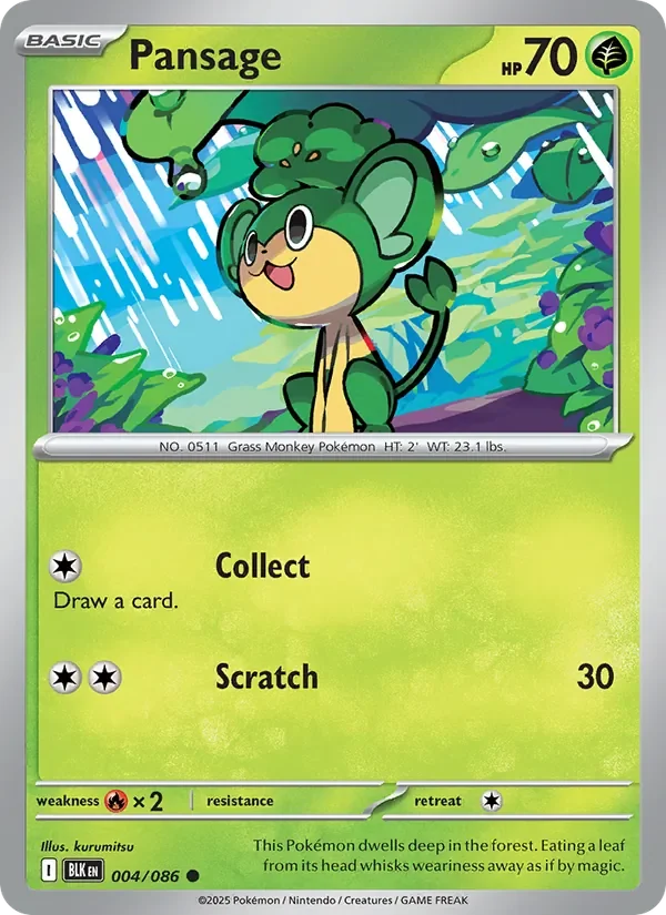 Pansage - Non-holo