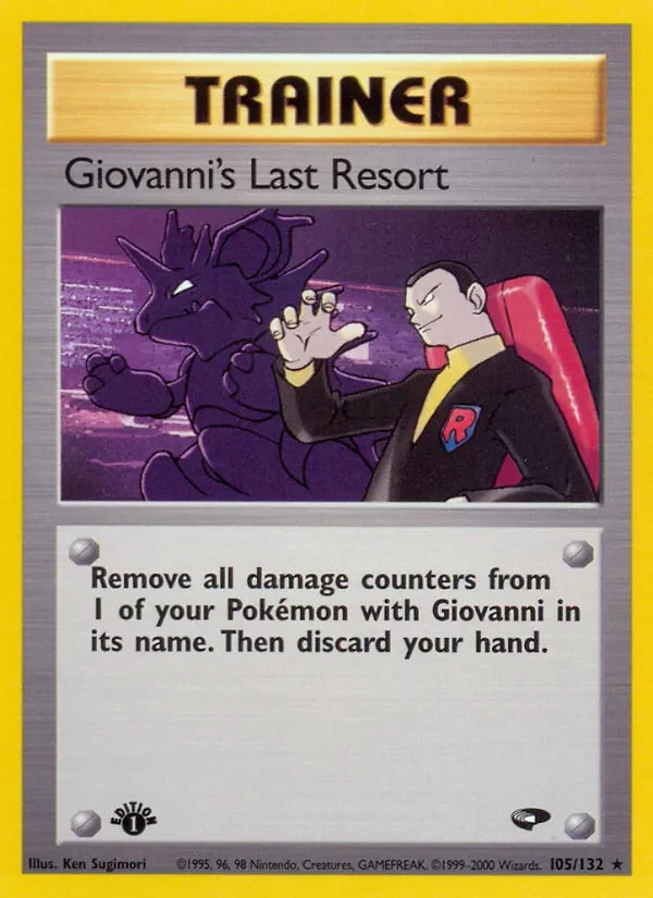 Giovanni's Last Resort - Non-holo