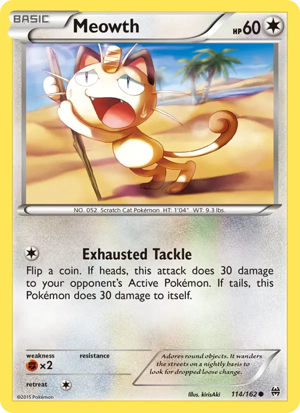 Meowth - Non-holo