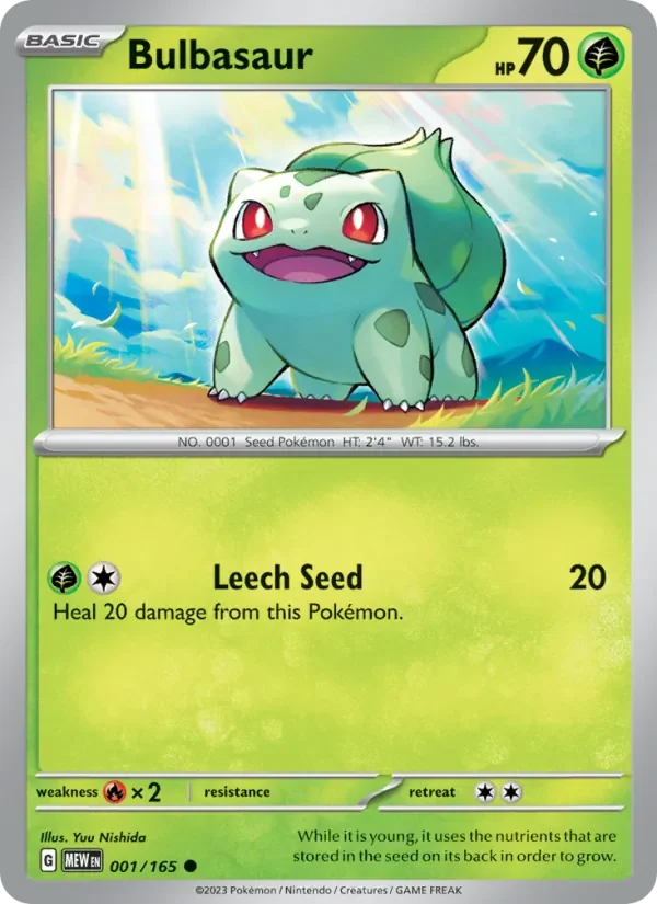 Bulbasaur - Non-holo