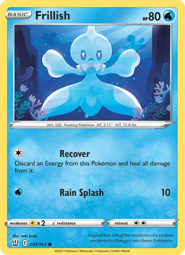 Frillish - Non-holo