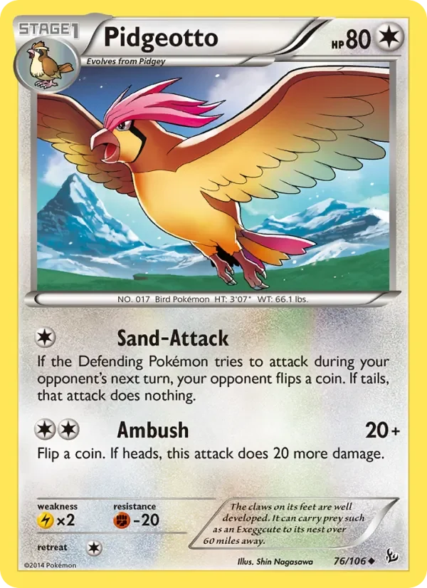 Pidgeotto - Non-holo