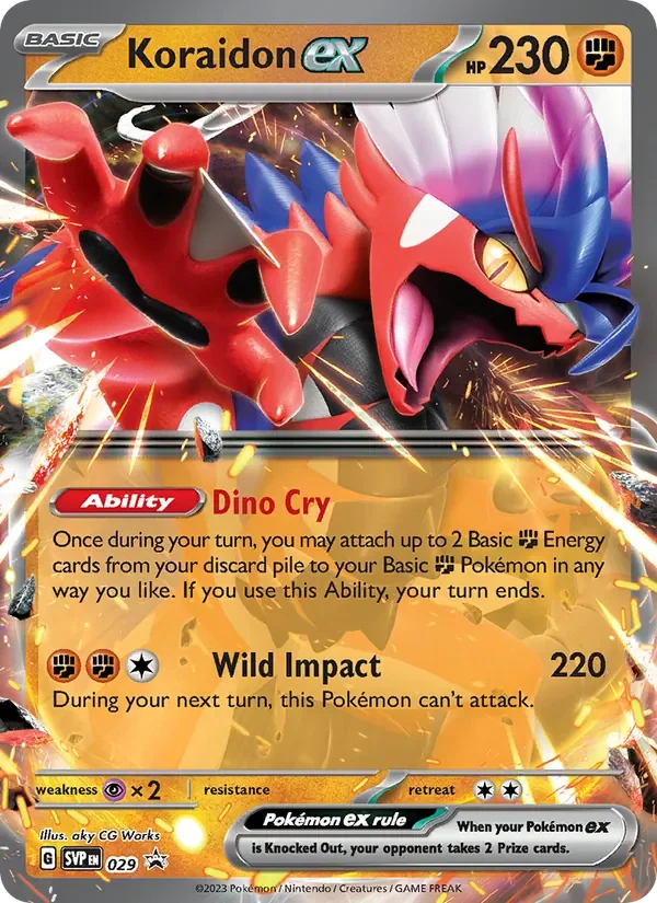 Koraidon ex - Holo